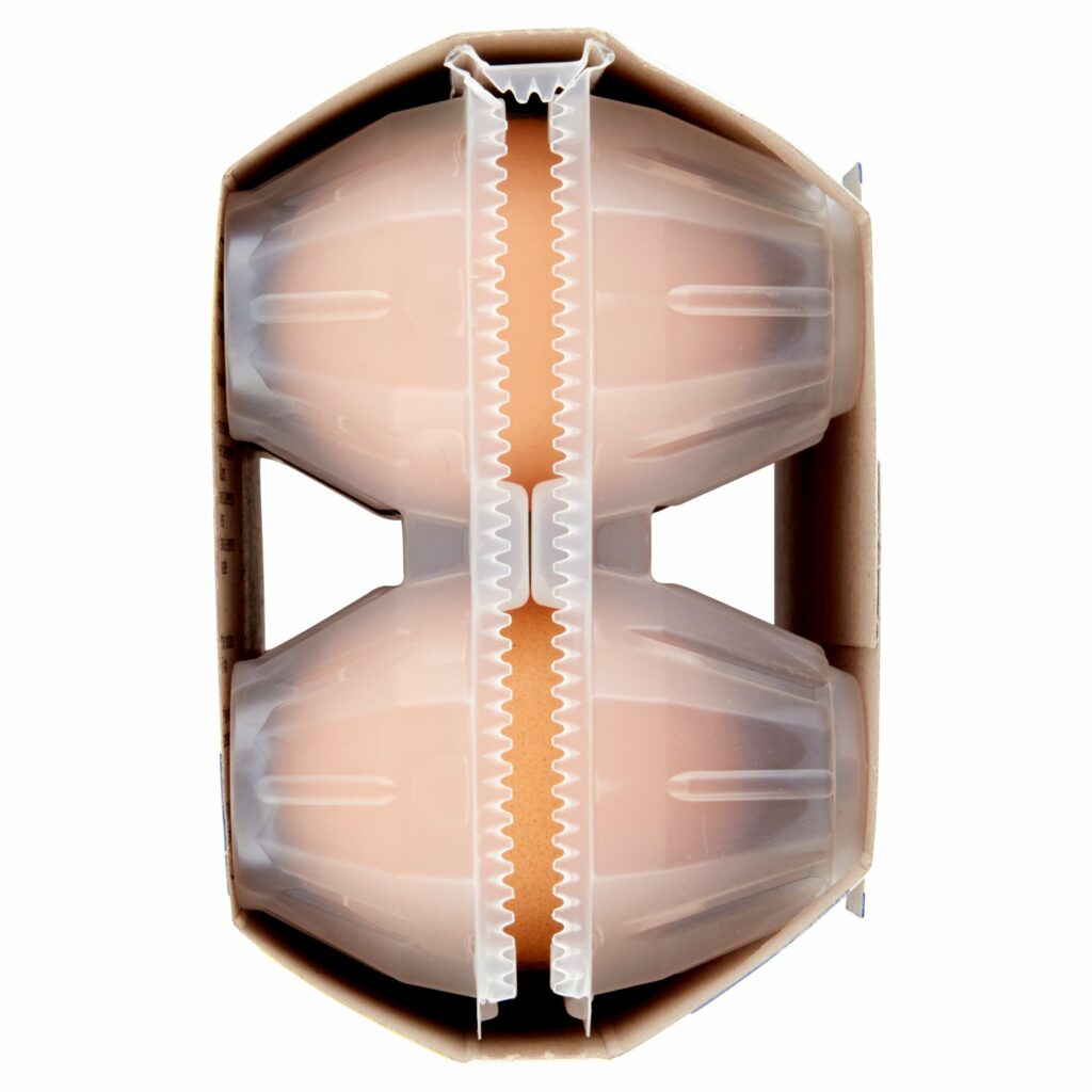 Primo Uova Fresche 6 Uova Categoria A uova di vario calibro 330 g