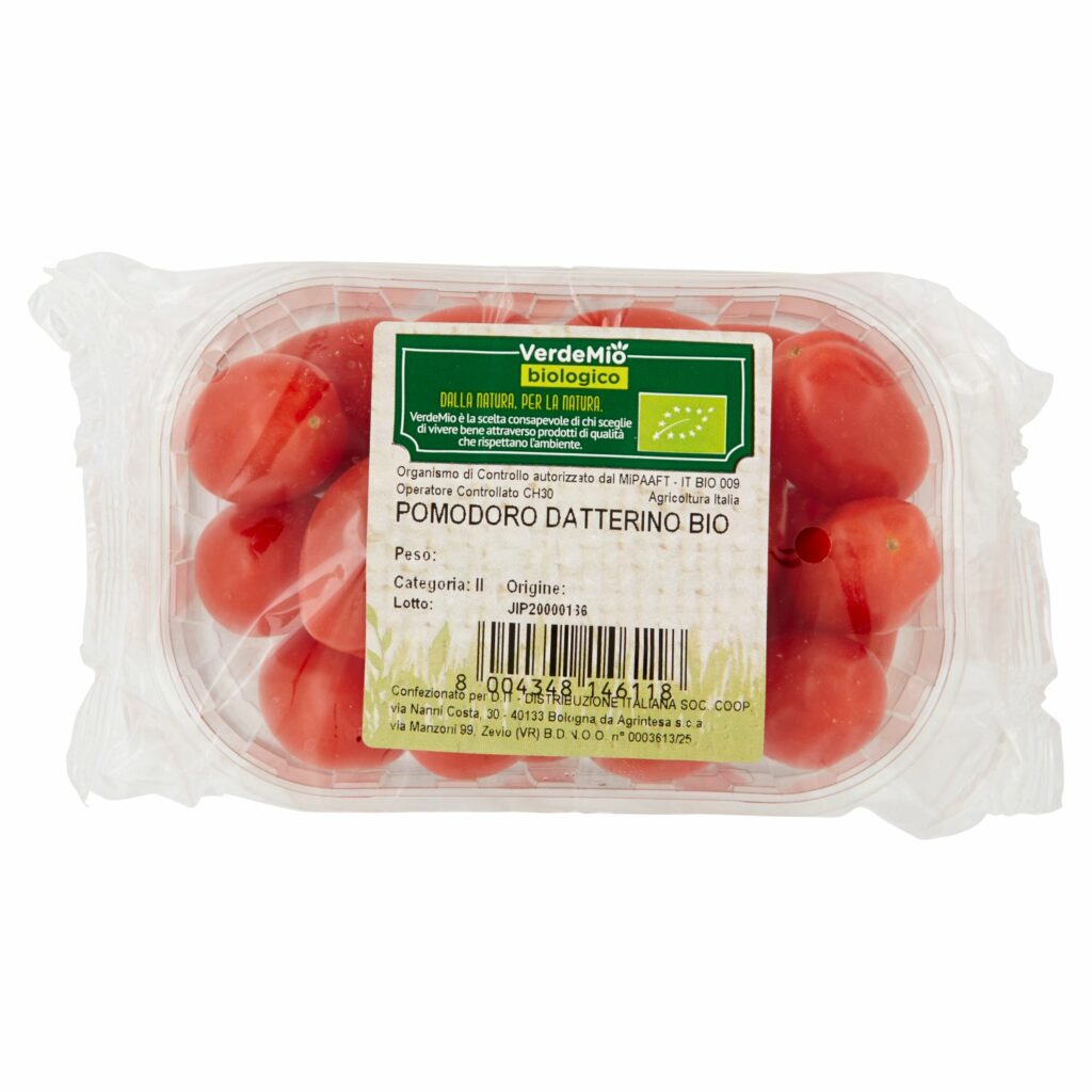 VerdeMio biologico Pomodoro Datterino Bio 0,250 kg