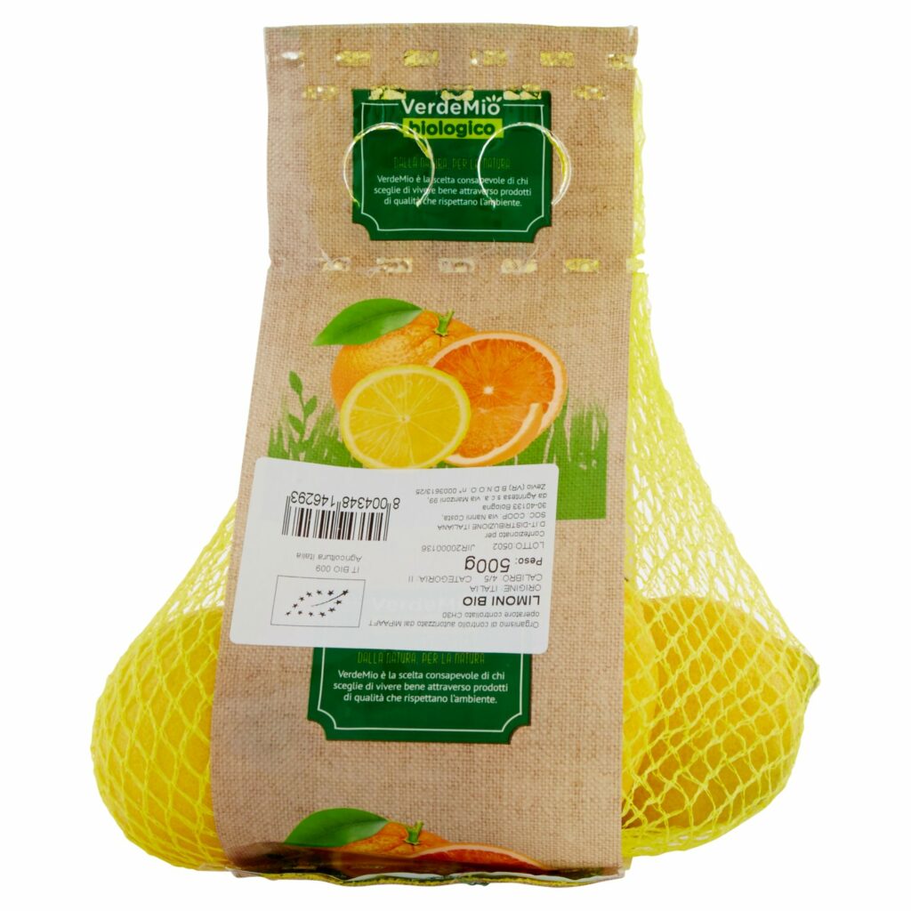 VerdeMio biologico Limoni Bio 500 g