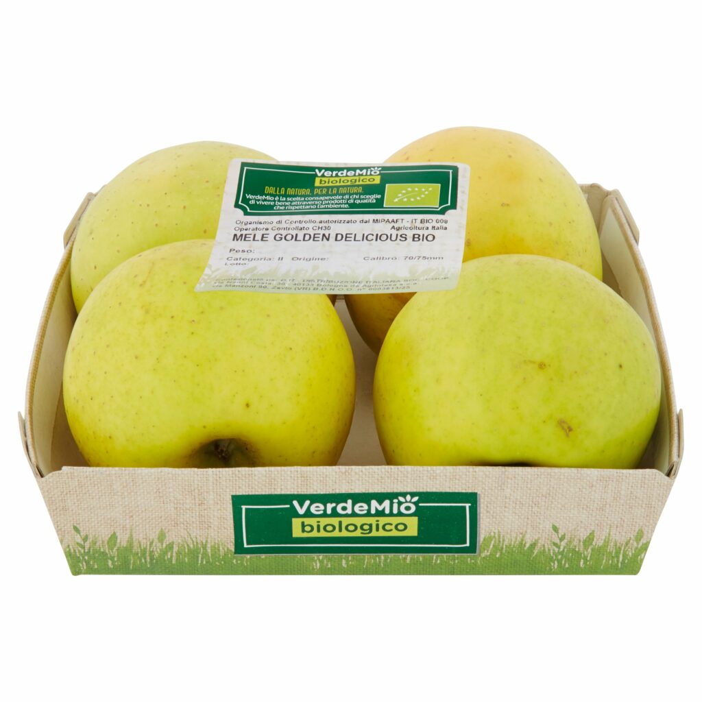 VerdeMio biologico Mele Golden Delicious Bio 0,600 kg