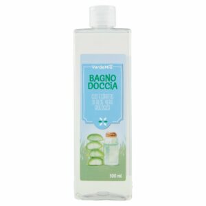 VerdeMio Bagno Doccia con Estratto di Aloe Vera Biologica 500 ml