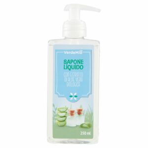 VerdeMio Sapone Liquido con Estratto di Aloe Vera Biologica 250 ml