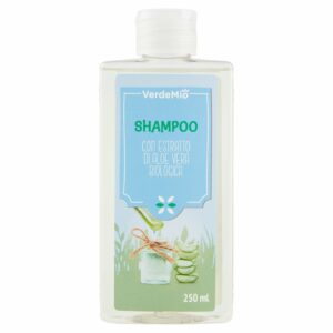 VerdeMio Shampoo con Estratto di Aloe Vera Biologico 250 ml