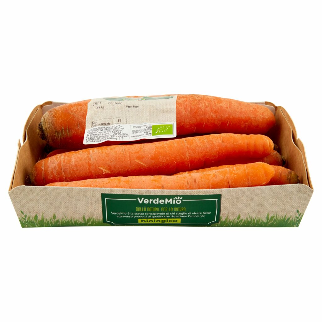 VerdeMio Carote Bio biologico 0,750 kg