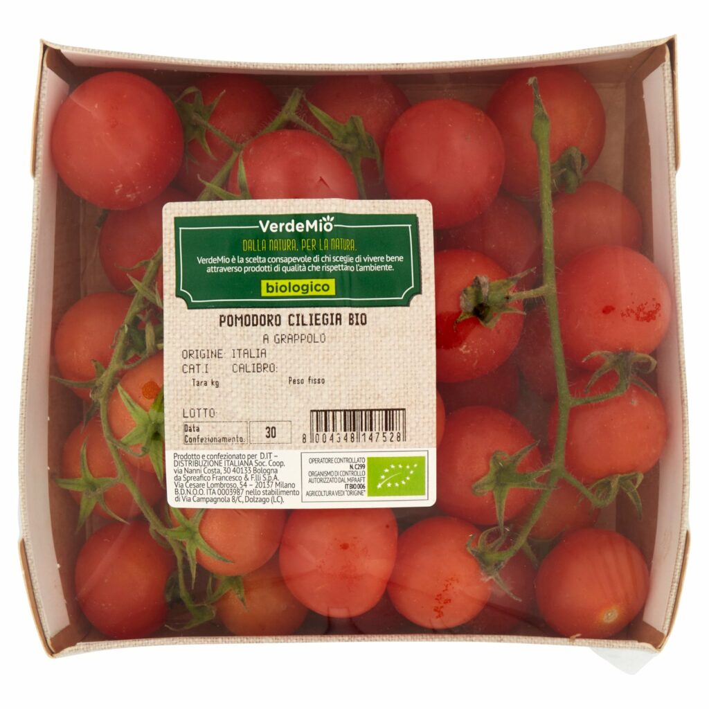 VerdeMio Pomodoro Ciliegia Bio a Grappolo biologico 0,500 kg