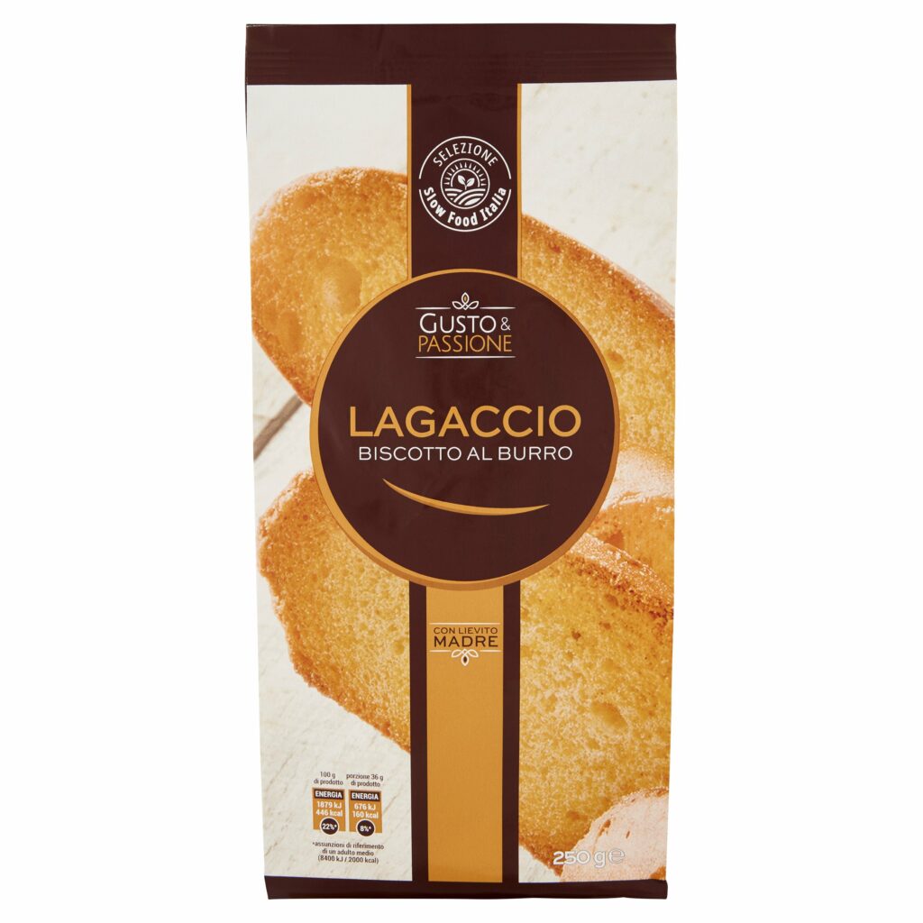 Gusto & Passione Lagaccio Biscotto al Burro 250 g