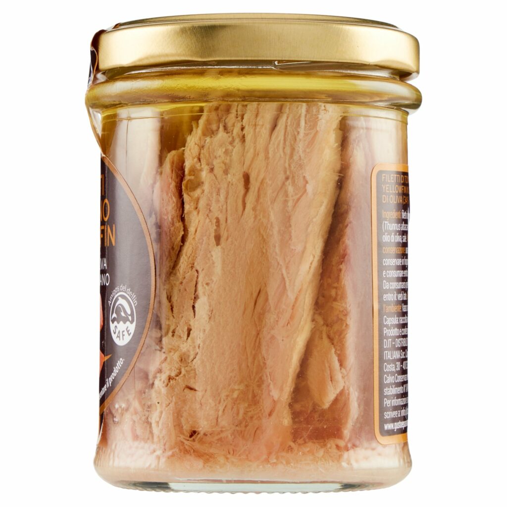Gusto & Passione Filetti di Tonno Yellowfin in Olio d'Oliva 180 g