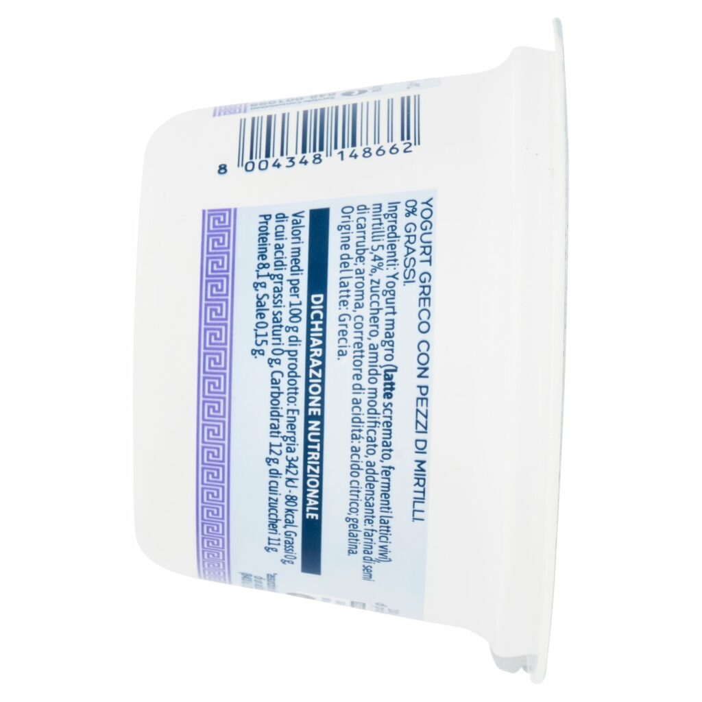 Equilibrio & Piacere Yogurt Greco Magro ai Mirtilli 150 g