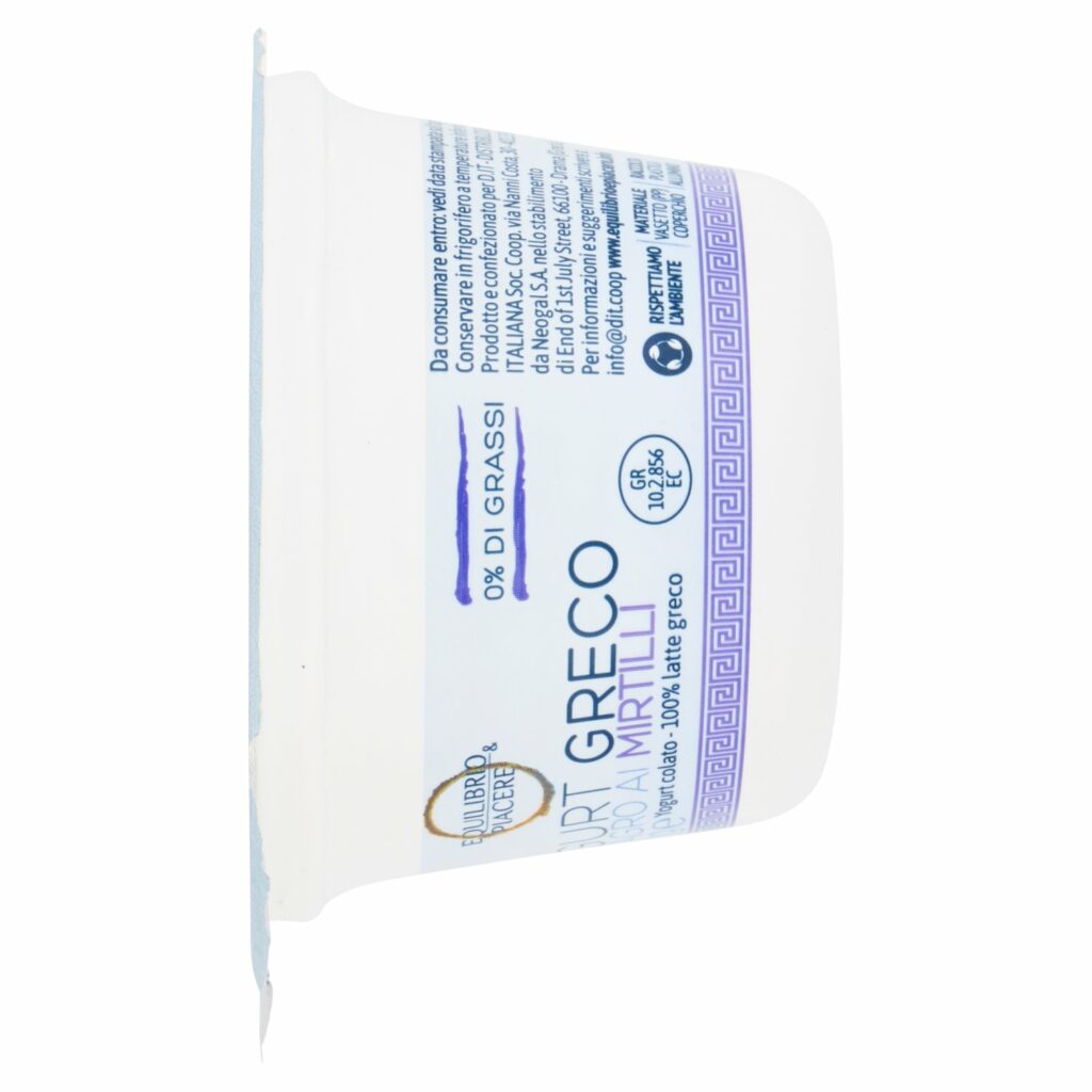 Equilibrio & Piacere Yogurt Greco Magro ai Mirtilli 150 g