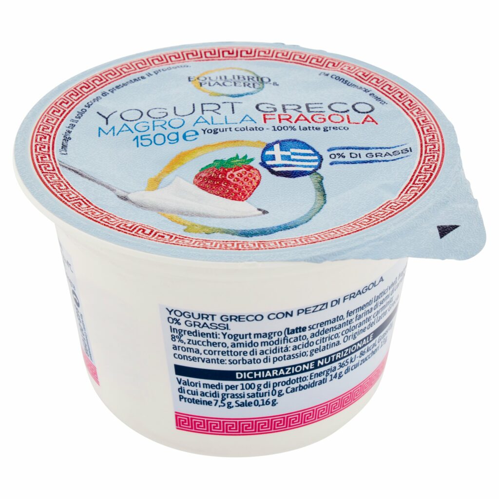 Equilibrio & Piacere Yogurt Greco Magro alla Fragola 150 g