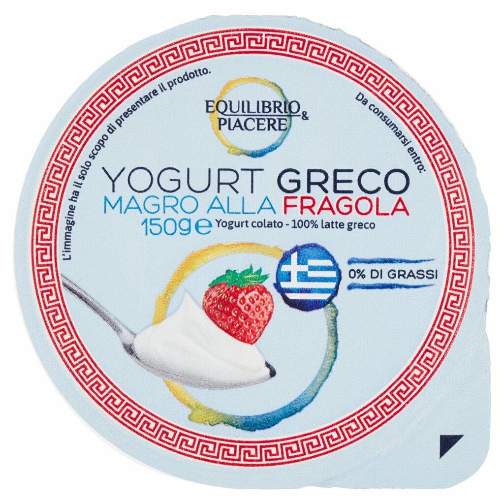 Equilibrio & Piacere Yogurt Greco Magro alla Fragola 150 g