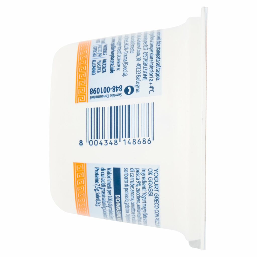 Equilibrio & Piacere Yogurt Greco Magro alla Pesca 150 g