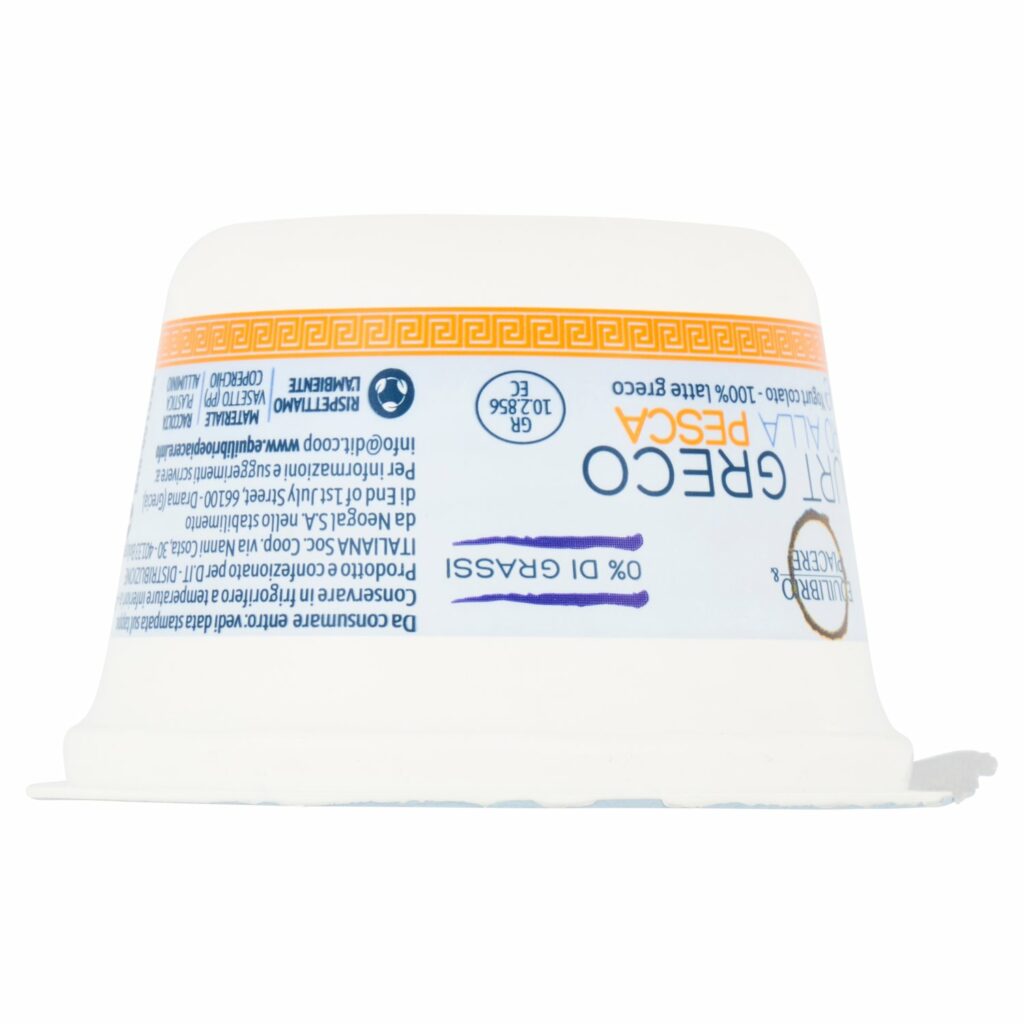Equilibrio & Piacere Yogurt Greco Magro alla Pesca 150 g