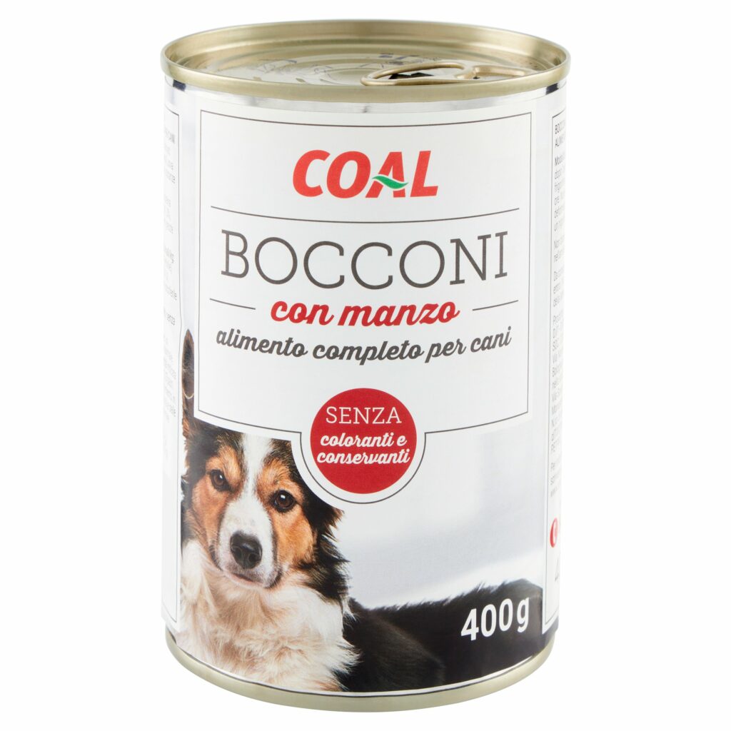 Coal Bocconi con manzo 400 g