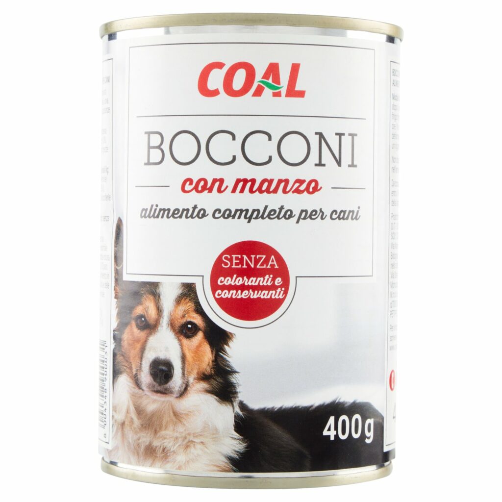 Coal Bocconi con manzo 400 g