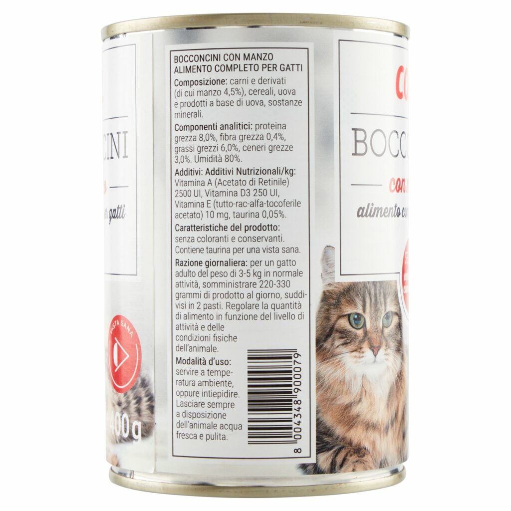 Coal Bocconcini con manzo 400 g