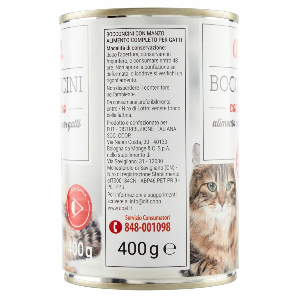 Coal Bocconcini con manzo 400 g