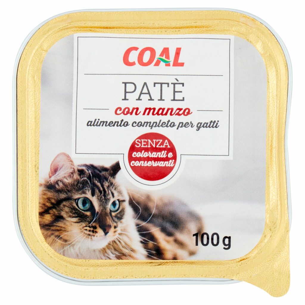 Coal Patè con manzo 100 g