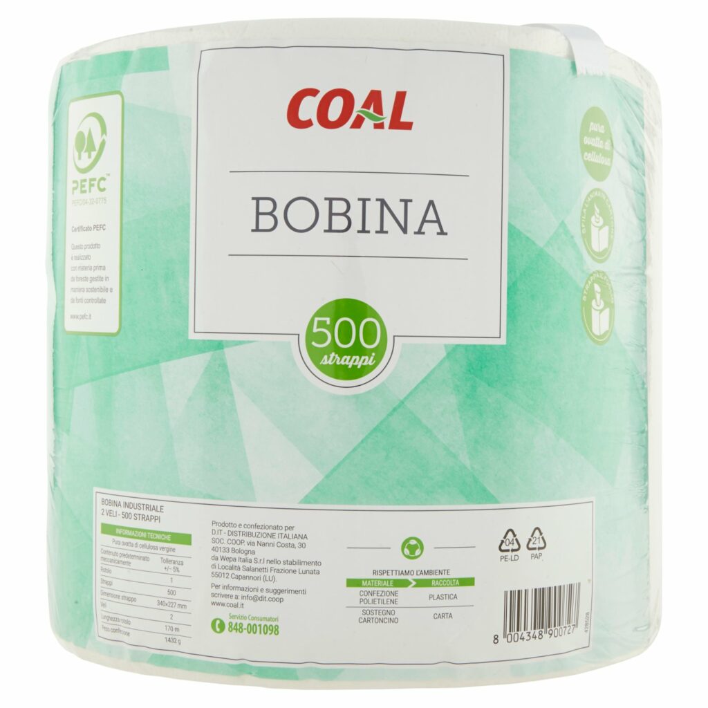 Coal Bobina 500 strappi