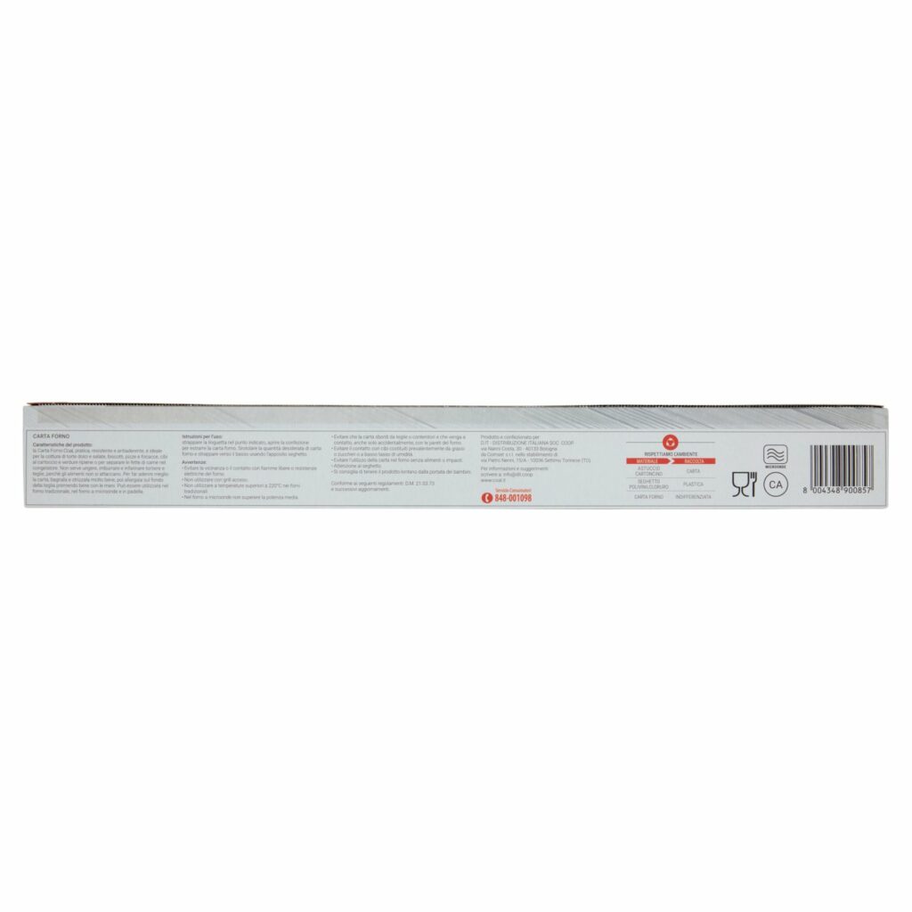 Coal Carta Forno 8 metri