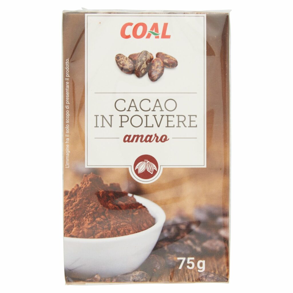 Coal Cacao in Polvere amaro 75 g
