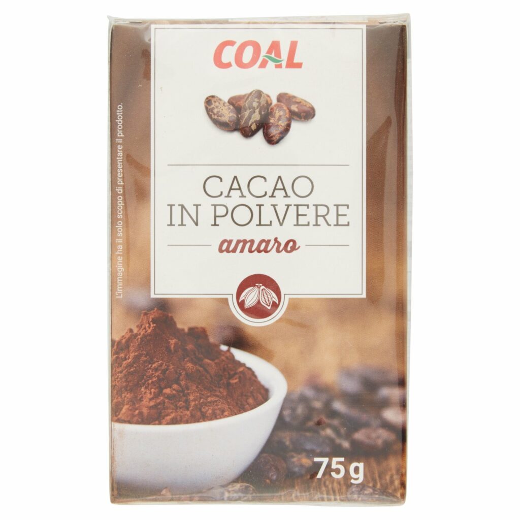 Coal Cacao in Polvere amaro 75 g