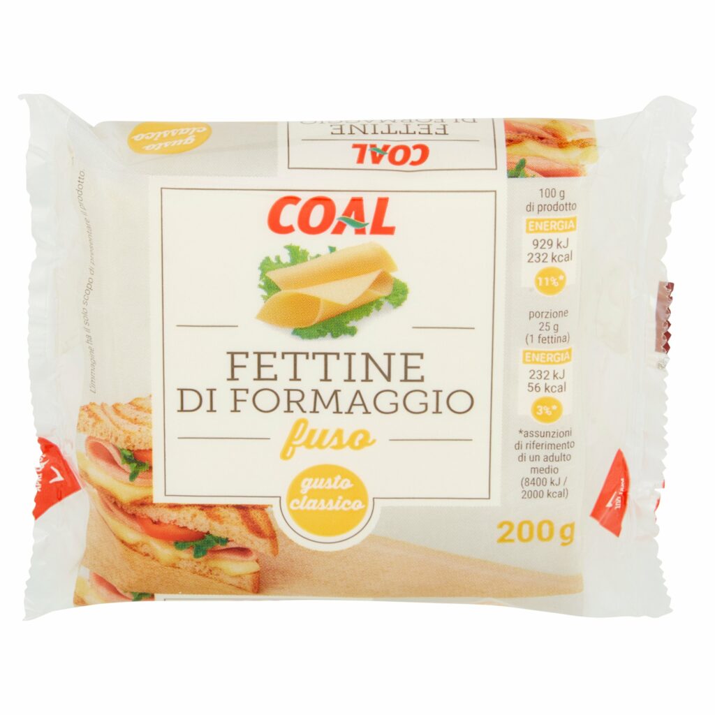 Coal Fettine di Formaggio fuso gusto classico 200 g