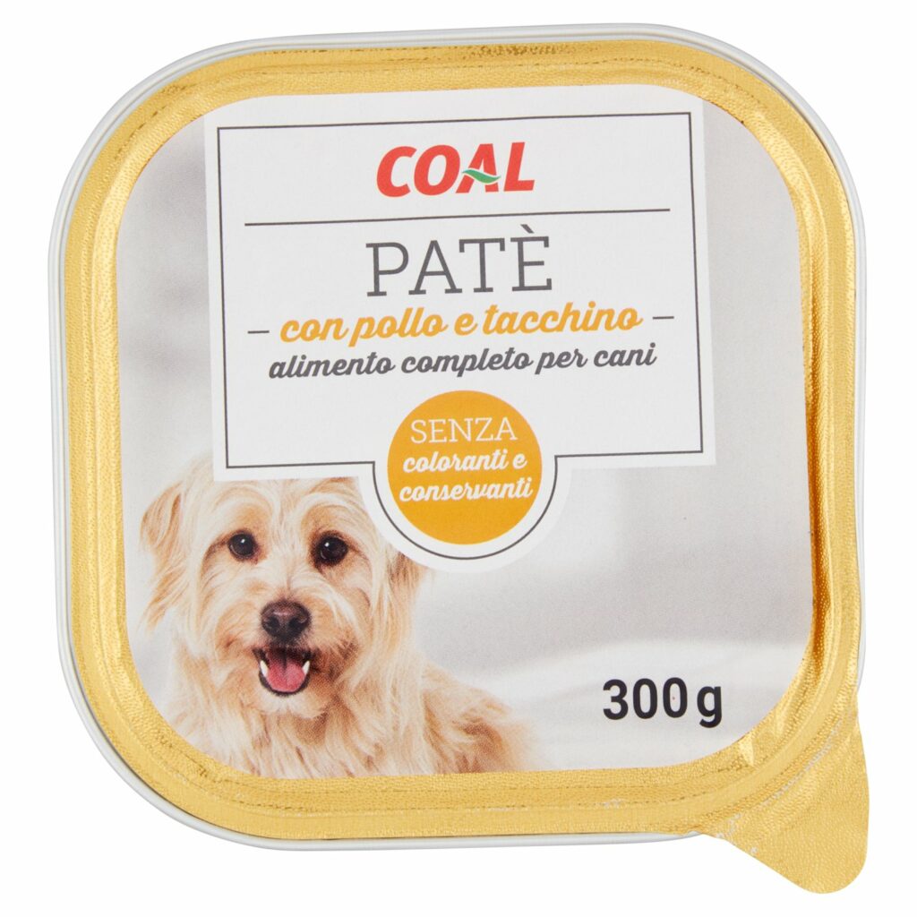 Coal Patè con pollo e tacchino 300 g