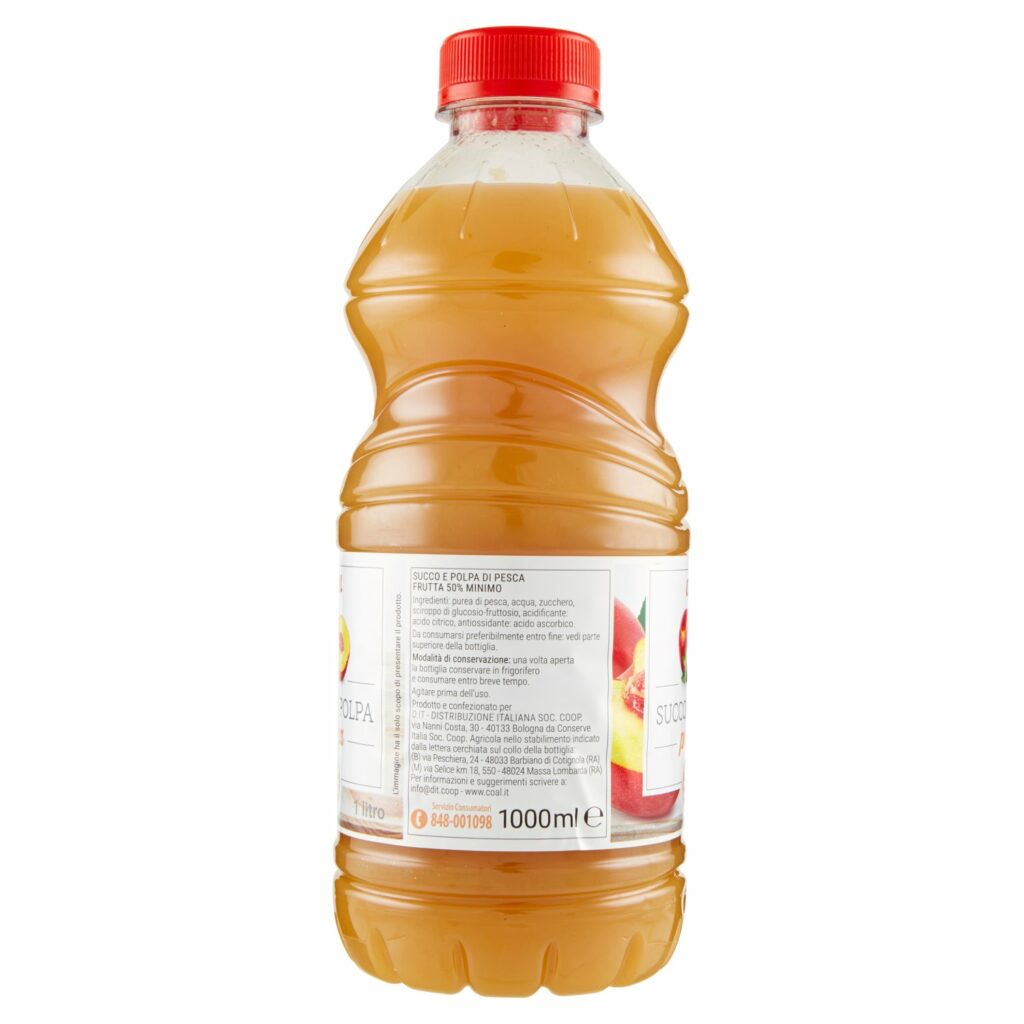 Coal Succo e Polpa pesca 1000 ml