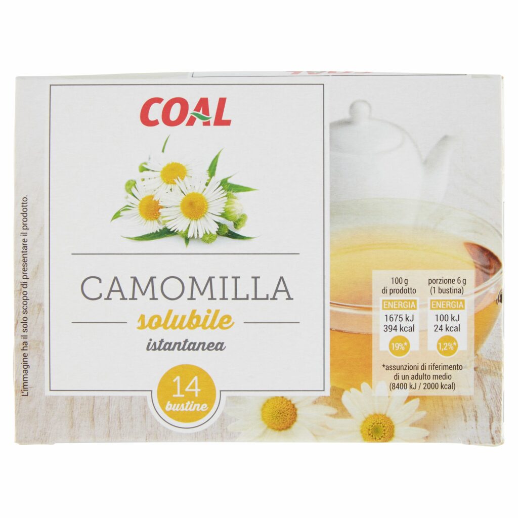 Coal Camomilla solubile istantanea 14 x 6 g