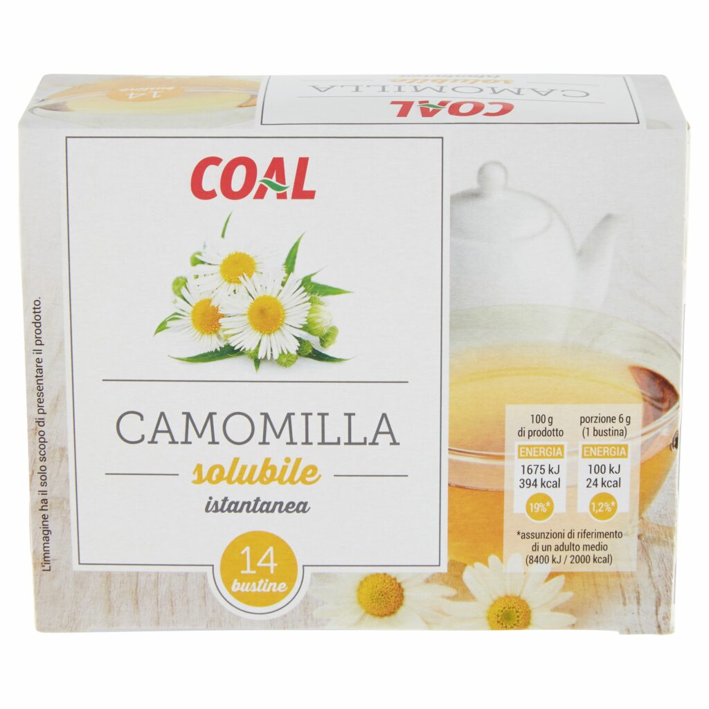 Coal Camomilla solubile istantanea 14 x 6 g