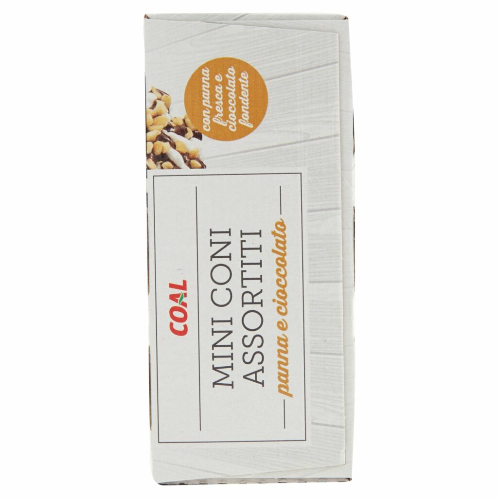 Coal Mini Coni Assortiti panna e cioccolato 8 x 40 g
