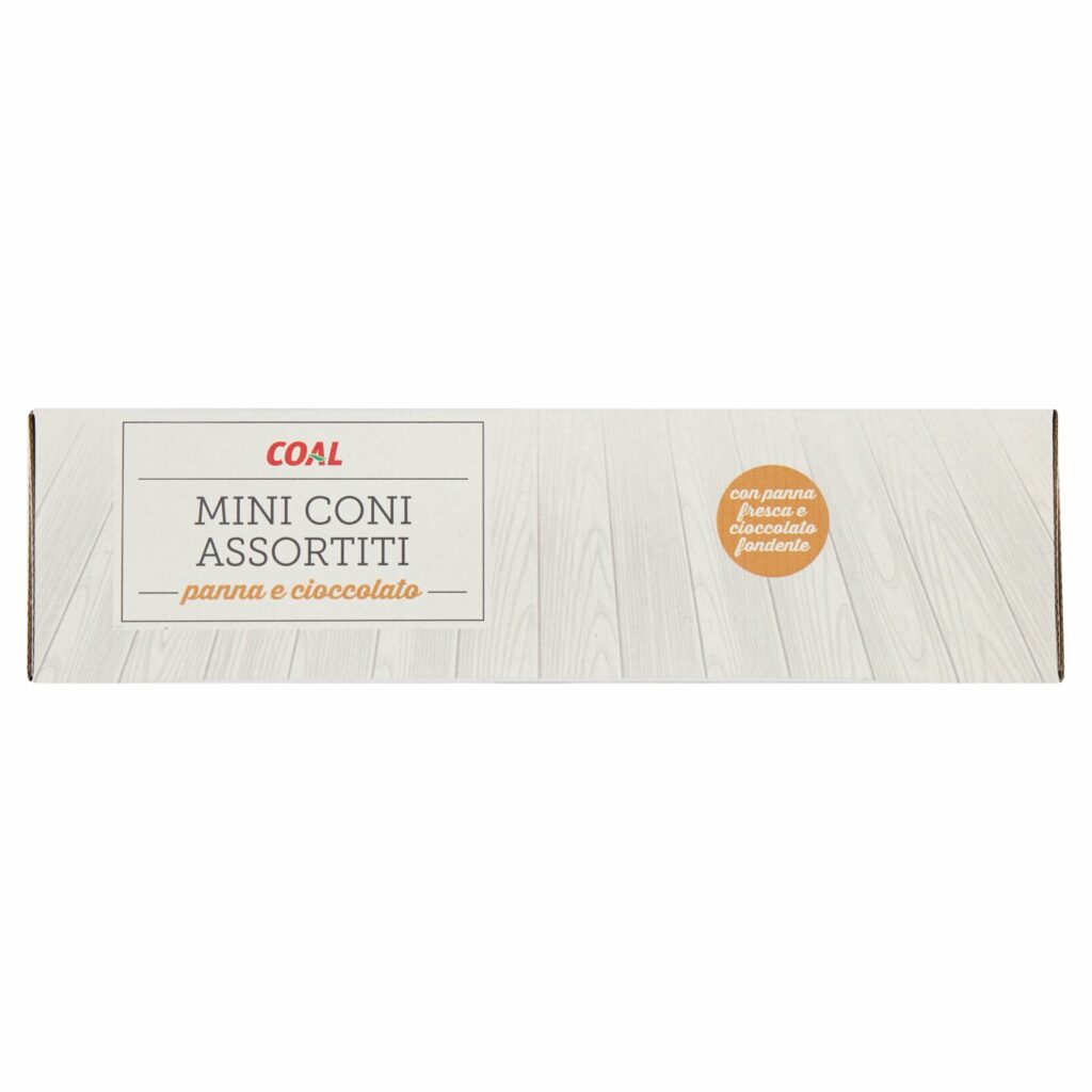 Coal Mini Coni Assortiti panna e cioccolato 8 x 40 g