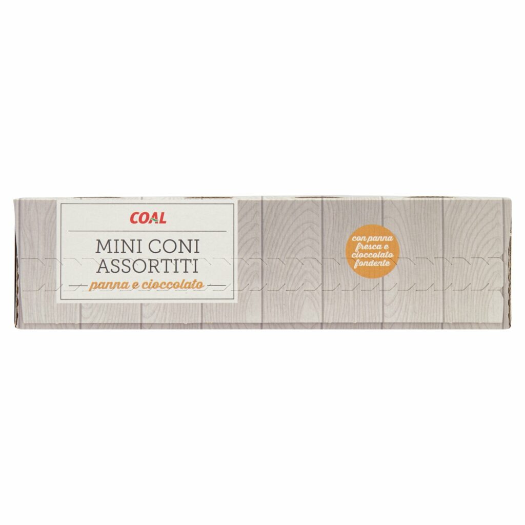 Coal Mini Coni Assortiti panna e cioccolato 8 x 40 g
