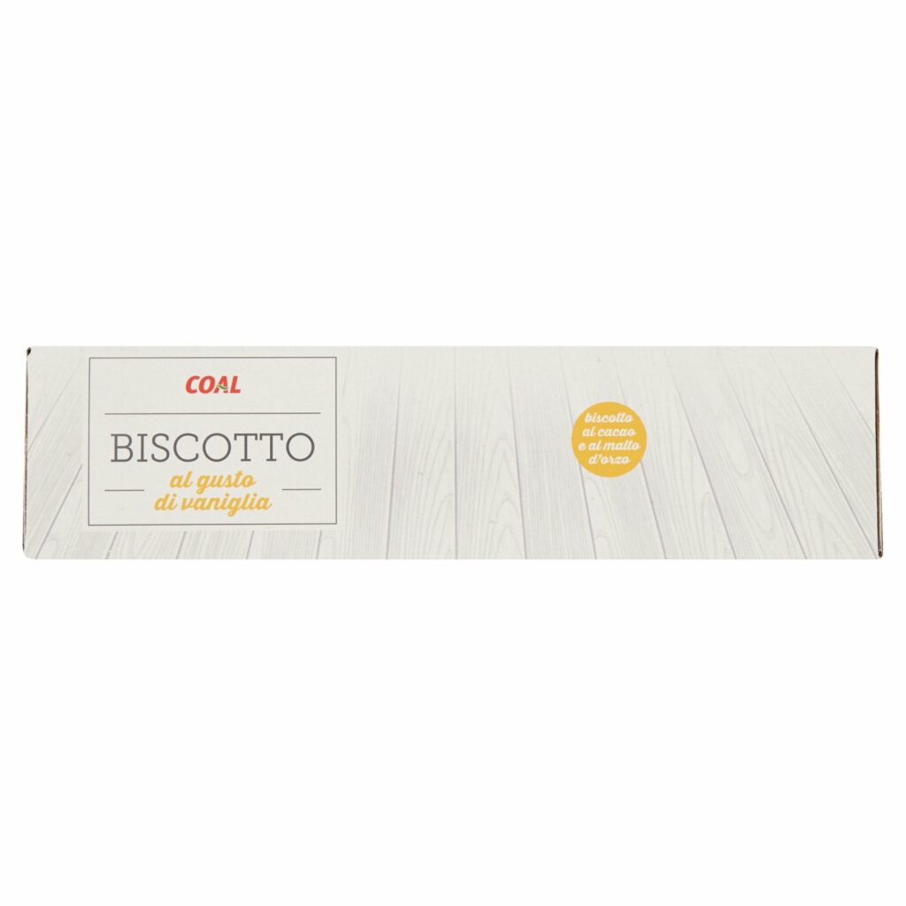 Coal Biscotto al gusto di vaniglia 8 x 50 g