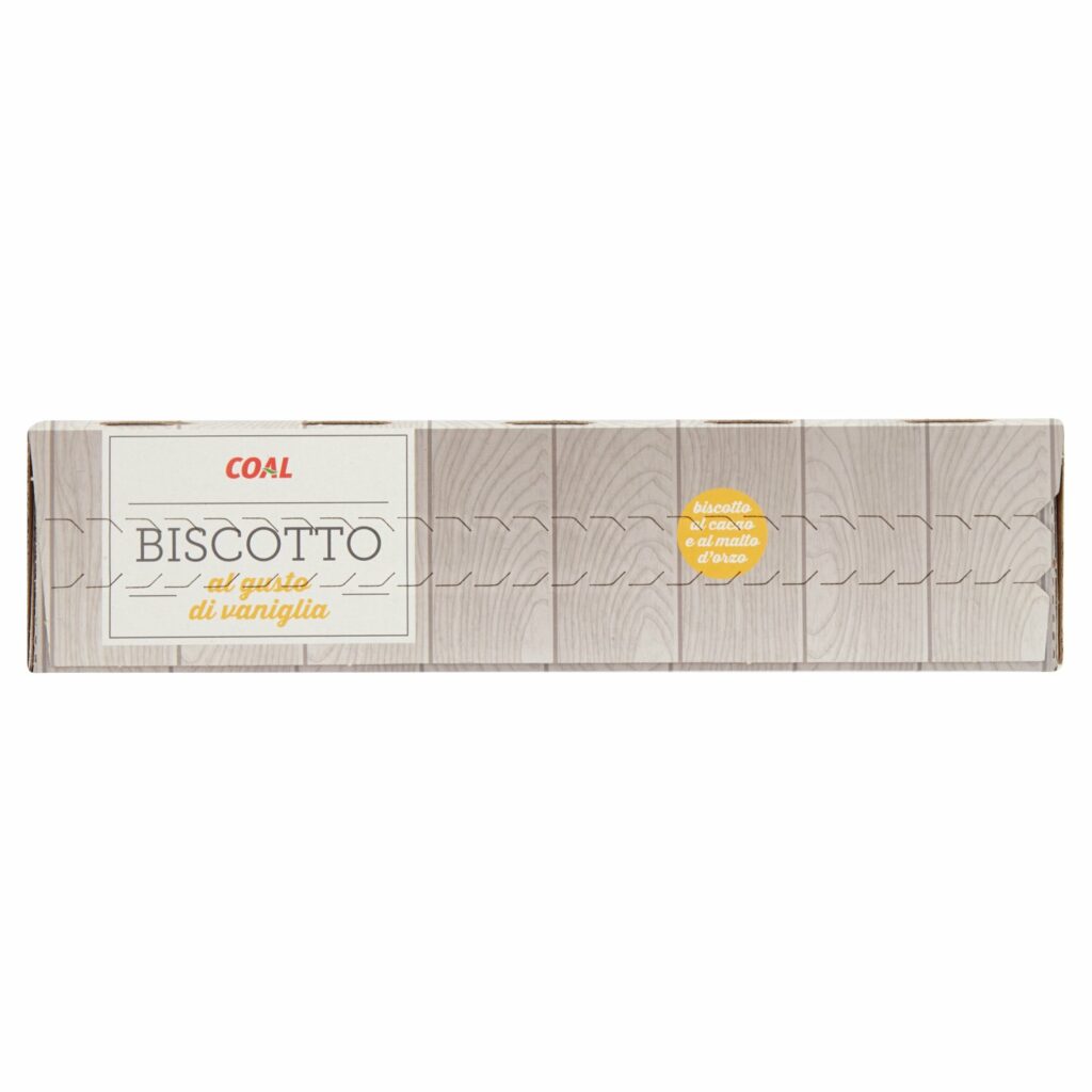 Coal Biscotto al gusto di vaniglia 8 x 50 g