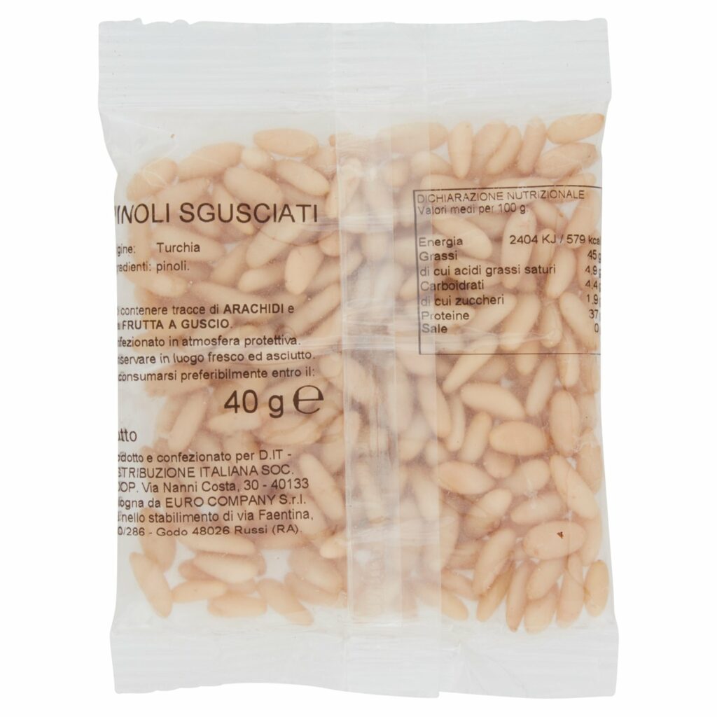 Coal Pinoli sgusciati 40 g