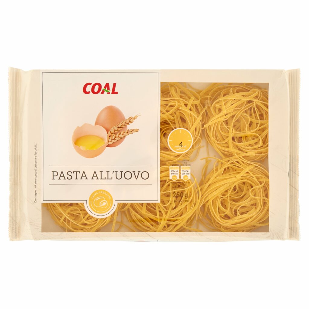 Coal Pasta all'Uovo 92 Taglioline 250 g