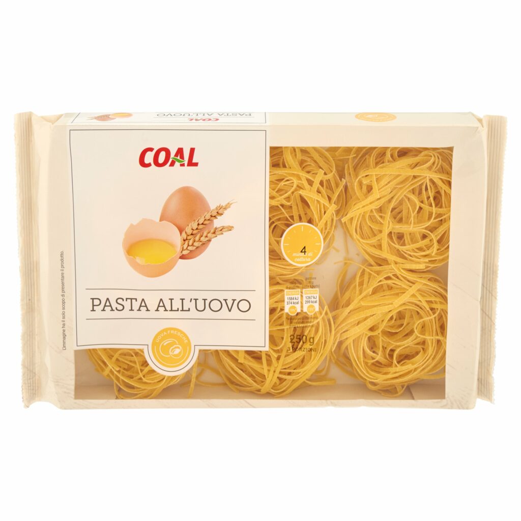 Coal Pasta all'Uovo 92 Taglioline 250 g