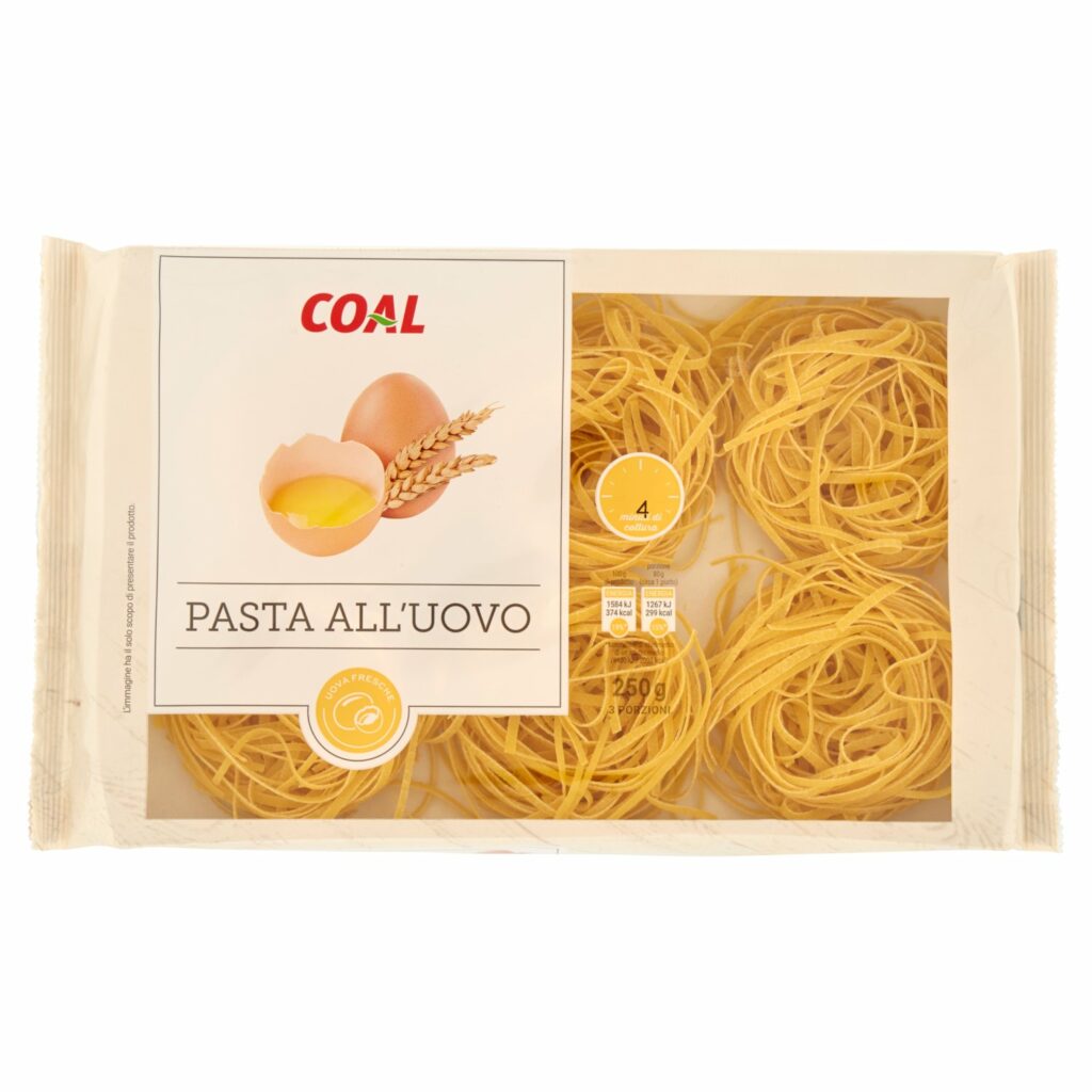 Coal Pasta all'Uovo 92 Taglioline 250 g