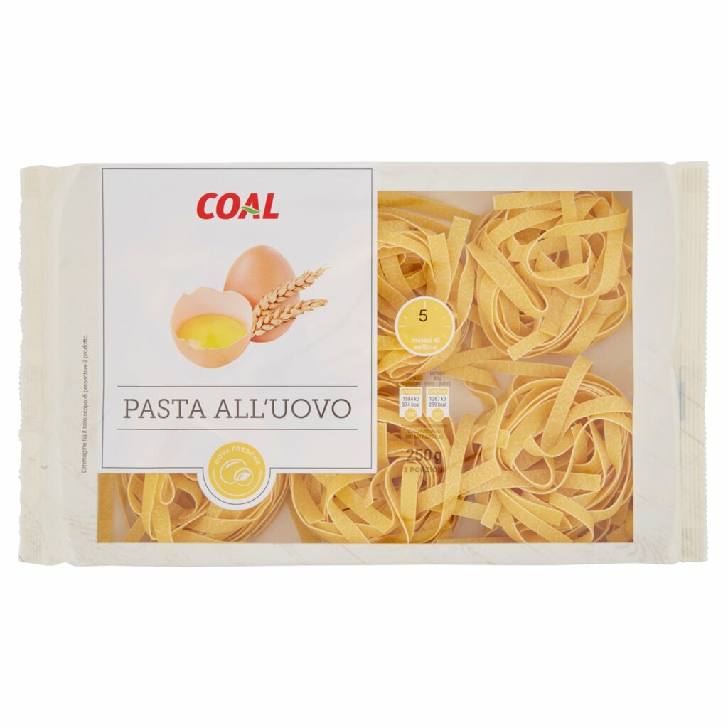 Coal Pasta all'Uovo 94 Fettuccine 250 g