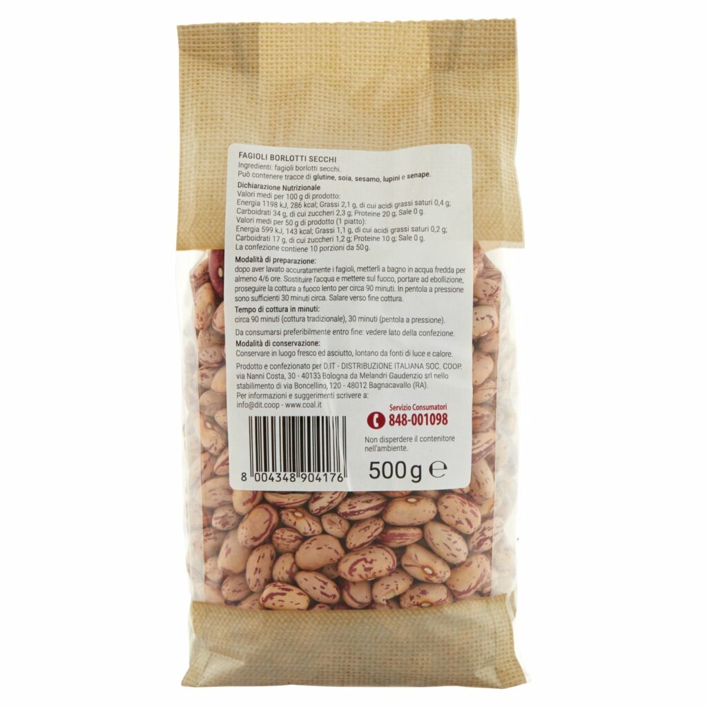 Coal Fagioli borlotti 500 g