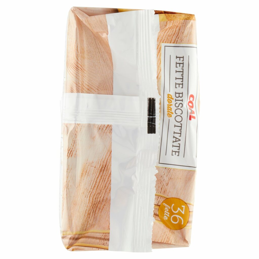 Coal Fette Biscottate dorate 36 fette 9 Confezioni 320 g