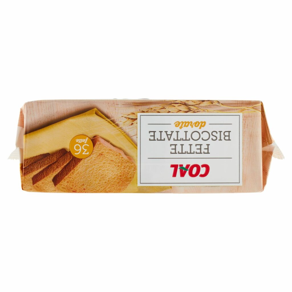 Coal Fette Biscottate dorate 36 fette 9 Confezioni 320 g