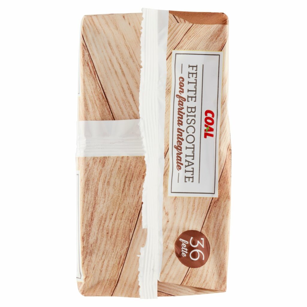 Coal Fette Biscottate con farina integrale 36 fette 9 Confezioni 320 g