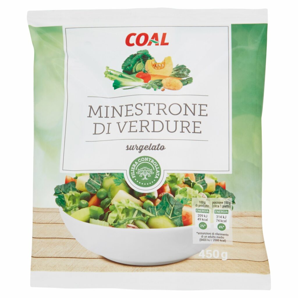 Coal Minestrone di Verdure surgelato 450 g