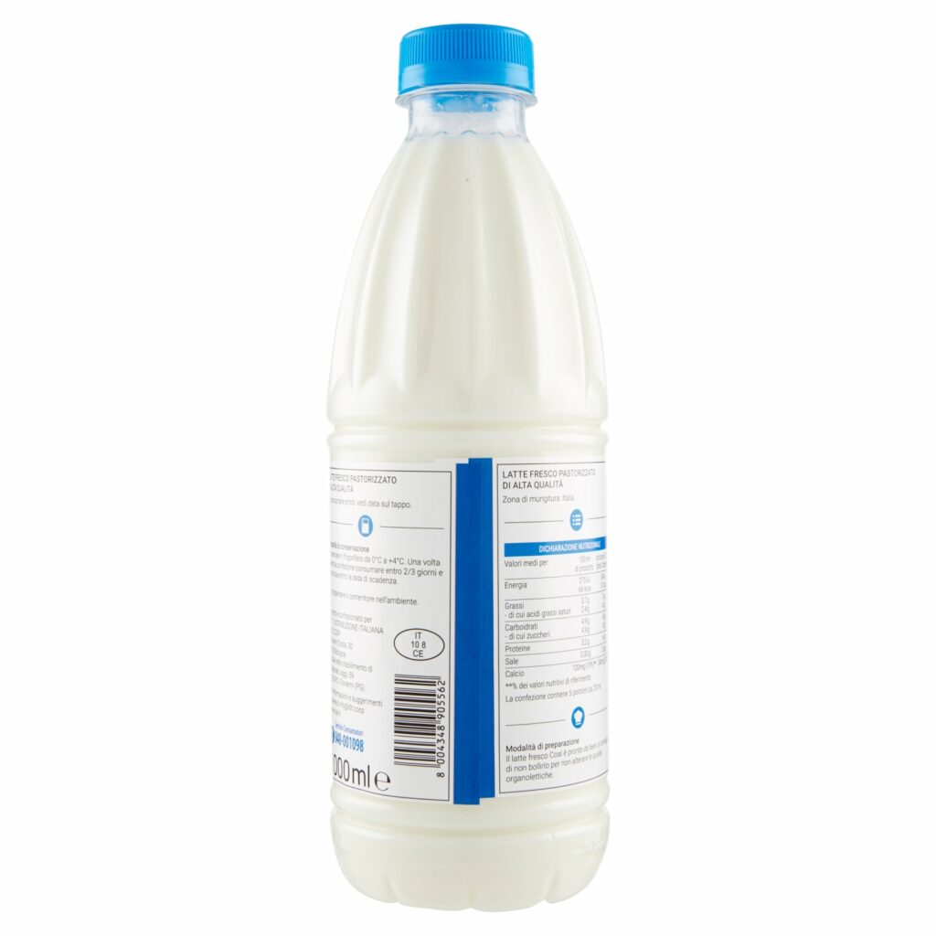 Coal Latte Fresco alta qualità 1 L