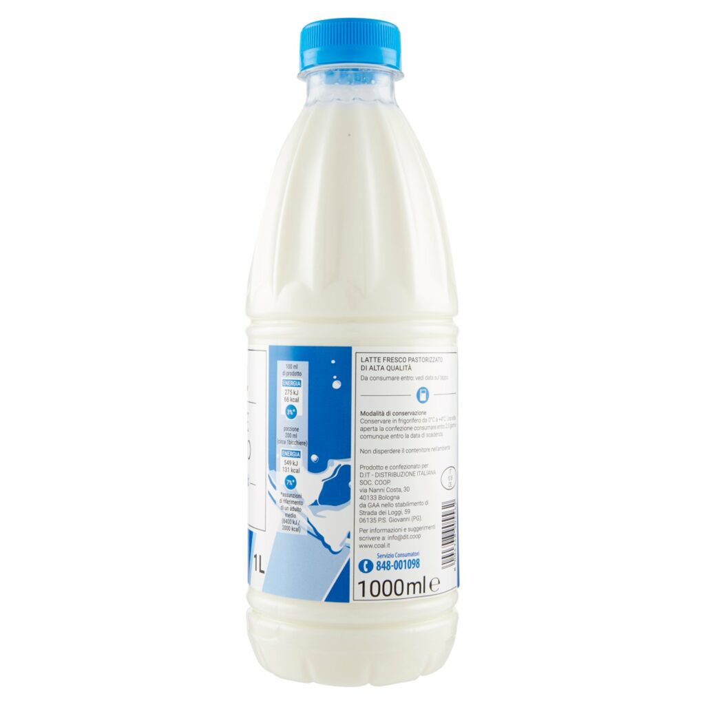 Coal Latte Fresco alta qualità 1 L