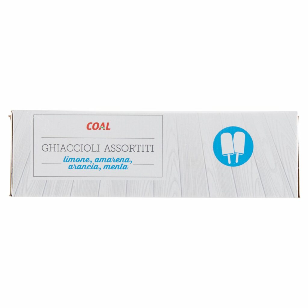 Coal Ghiaccioli Assortiti limone, amarena, arancia, menta 10 x 65 g