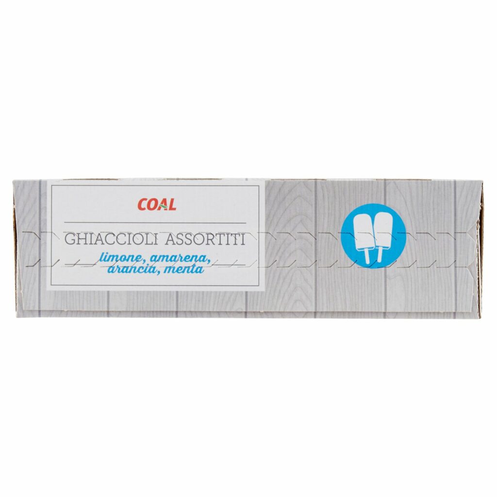 Coal Ghiaccioli Assortiti limone, amarena, arancia, menta 10 x 65 g